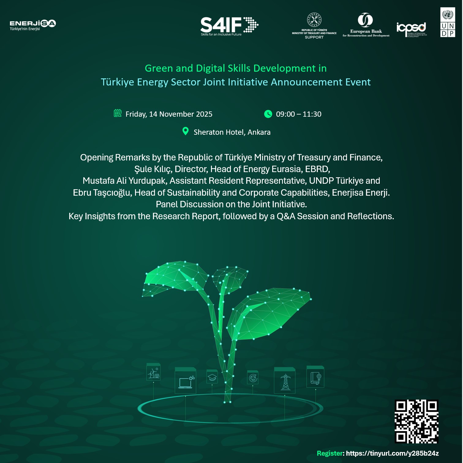 The Green and Digital Skills Development in the Turkish Energy Sector Joint Initiative Announcement Event